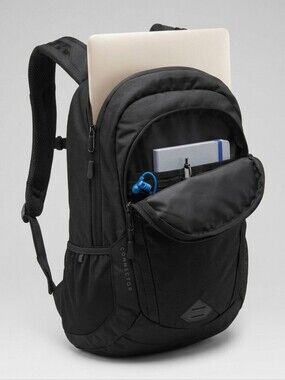 The North Face Black Connector Backpack with Blue Xylem Logo 21"x15" NWOT